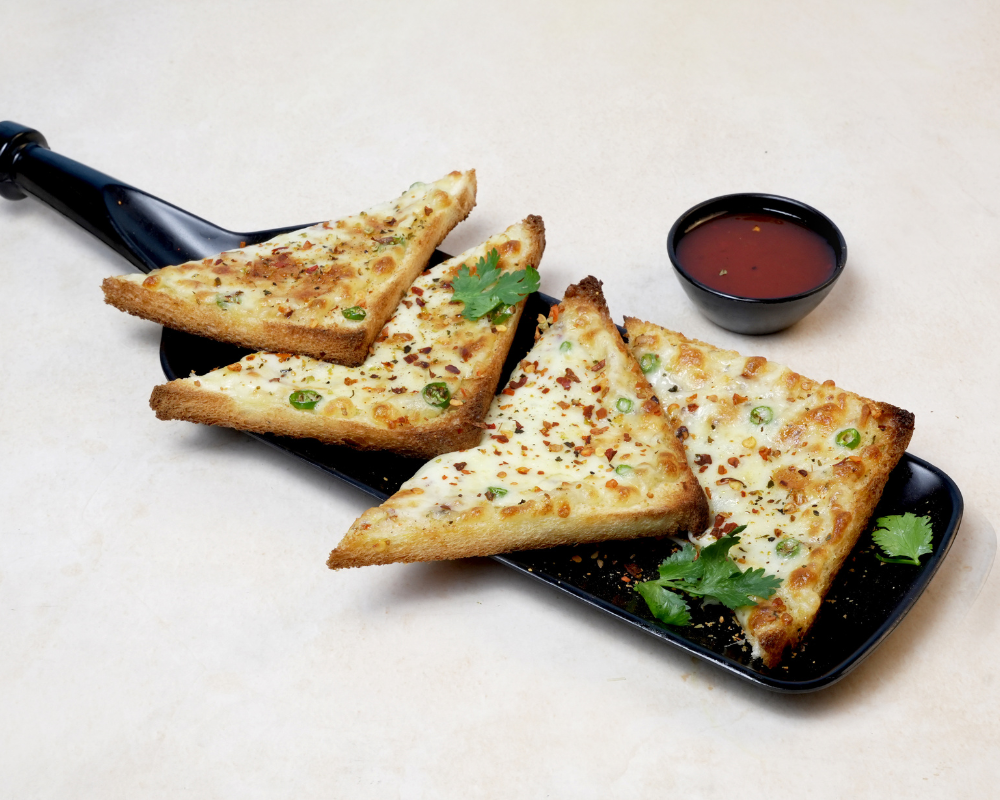 Cheese chilli toast